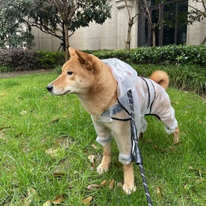 Large Dog Pet Rain Waterproof Raincoat